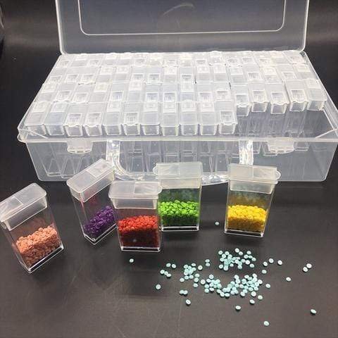 Boîte de Rangement pour Peinture Diamant 20 Cases, Organisateur * et Élégant pour Sacs à Strass Boîte de Rangement pour Peinture Diamant 20 Cases, Organisateur * et Élégant pour Sacs à Strass